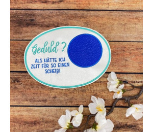 Stickserie ITH - Mug Rug 23x Freche Sprüche